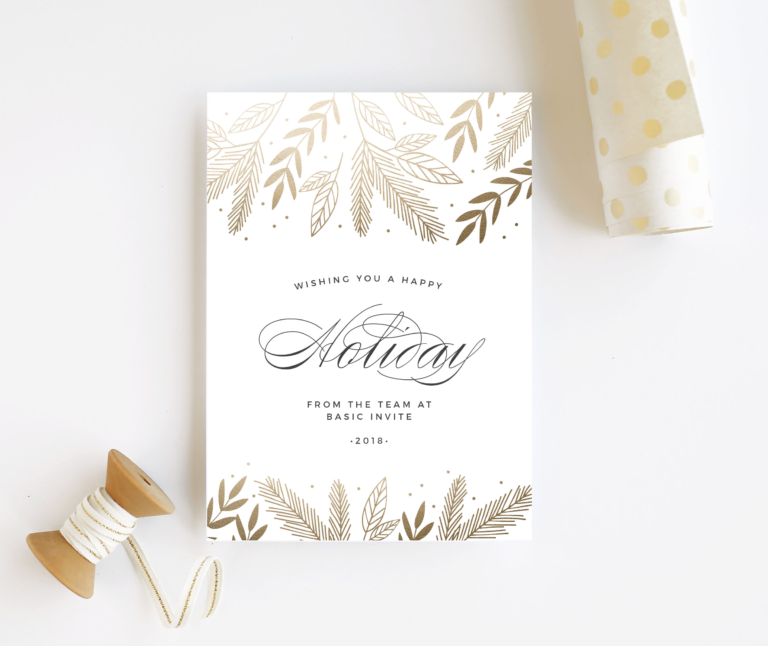 Holiday Cards by Basic Invite