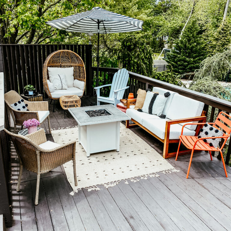 Target Styled Deck/Patio